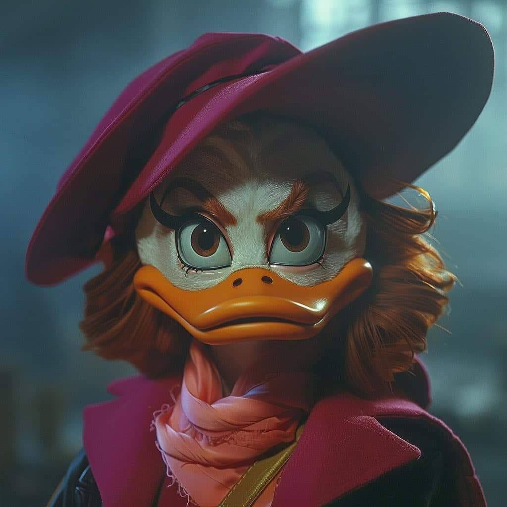 Искусственный интеллект создал DARKWING DUCK в стиле Power Rangers 1990х годов